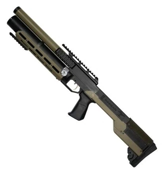 Пневматическая винтовка (PCP) ZBROIA Sapsan TAC-M 450/220 (кал. 4,5 мм, coyote) + насос