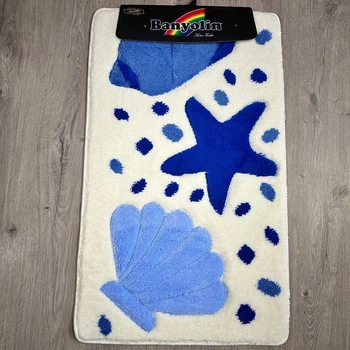 Килимок Banyolin Deluxe 60х100см DLX08_blue_1