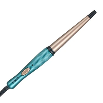 Плойка конусна Dario DHC650C Green, керамічне покриття, діаметр 13-25мм, DARIO DHC650C_green