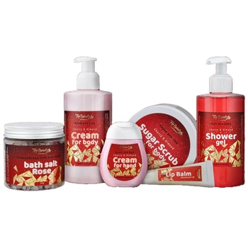 Набор косметический подарочный "Новогодний" Top Beauty Cosmetics set 6 шт (2000003106734)