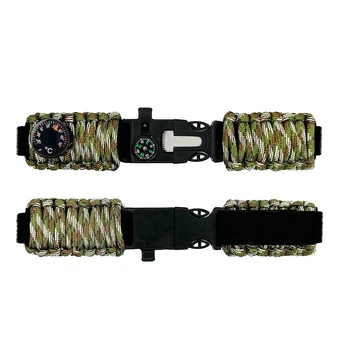 Многофункциональный паракордный ремешок Camo Green
