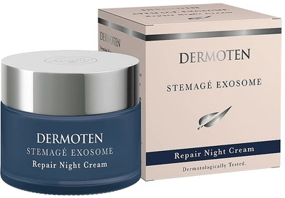 Крем для лица ночной восстанавливающий со стволовыми клетками - Dermoten StemAge Exosome Repair Night Cream 50ml (1554184-44583395)