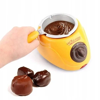 Прибор для фондю Chocolate Fondue Set из нержавеющей стали, с формами и дополнительными аксессуарами