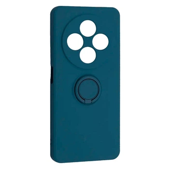 Чохол Fiji Holder Ring для Poco C75 бампер з кільцем підставкою Blue