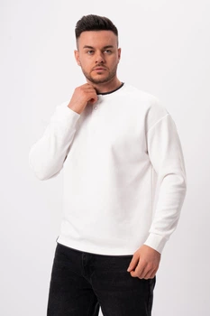 Лонгслив декор K.O.R 86037 Белый (WHITE) 2XL