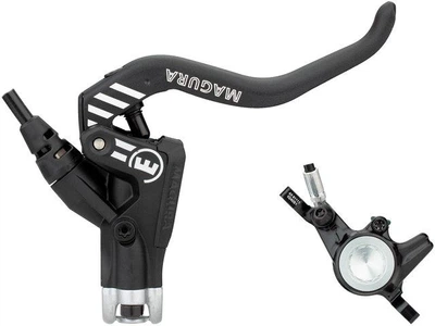Дискові гідравлічні гальма Magura MT4 eSTOP, black silver ОЕМ