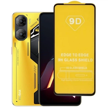 Захисне скло TDG 9D для Nubia Neo 3 5G повне проклеювання чорний