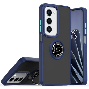 Чохол Fiji Colorframe для Xiaomi Redmi 15 матовий бампер з кільцем підставкою Dark Blue