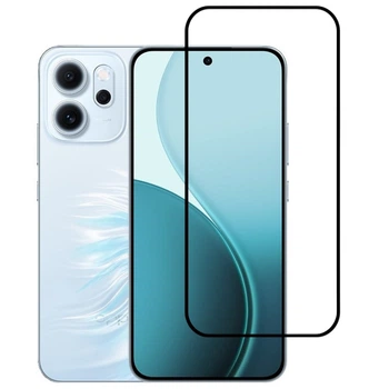 Защитное стекло LUX для Oppo Reno14 F / Reno14 FS полная проклейка черный