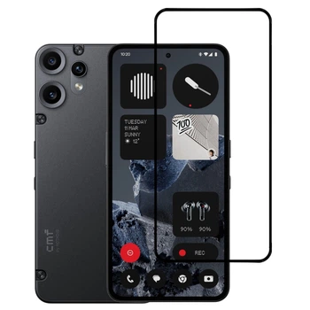 Защитное стекло LUX для CMF by Nothing Phone 2 Pro (A001) полная проклейка черный