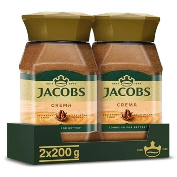 Розчинна кава Jacobs Crema 2x 200g