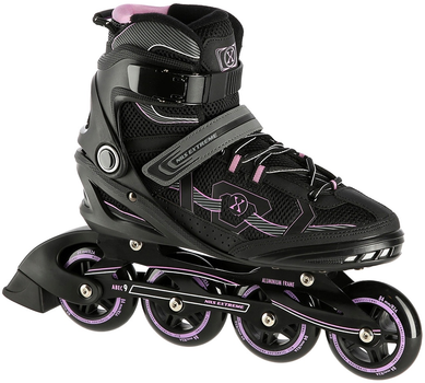 Rolki Nils Extreme czarno-fioletowe 44 (5907695599107) (955555910713302) - Outlet