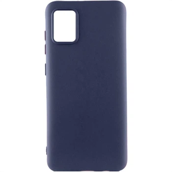 Противоударный Чехол Silicone Cover Ummi Lakshmi (AA) для Samsung Galaxy A31 Синий / Midnight Blue