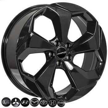 Литые диски ZH 2519 R20 W8.5 PCD5x114.3 ET45 DIA73.1 (black)