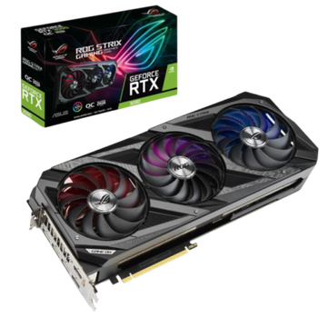 Відеокарта GeForce RTX 3090 24GB Asus ROG Strix OC (ROG-STRIX-RTX3090-O24G-GAMING) Б/В