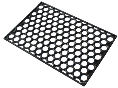 Придверный коврик Киевгума Соты с отверстиями 40x60 Черный (A90160000080456)