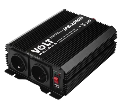 Перетворювач (інвертор) DC-AC Volt Polska IPS 2000 N 24/230V 1000/2000W (3IPSN20024)