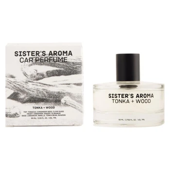 Аромат в авто SISTERS AROMA Тонкая и дерево 60 мл (4820227784691)