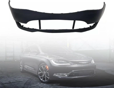 Бампер передний Chrysler 200 14-17 (FPS). без отверстий под п/троник