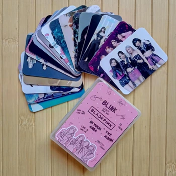 Ломо Карты Блек пінк Блэк пинк Lomo cards Black Pink 20 карточек 16687