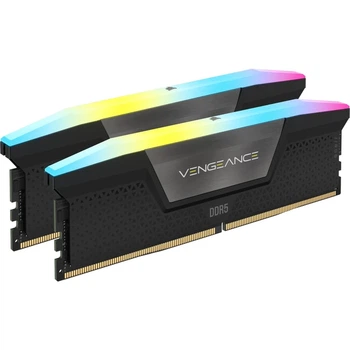 Пам'ять для настільних комп'ютерів Corsair 96 GB (2x48GB) DDR5 6000 MHz Vengeance RGB (CMH96GX5M2B6000C30)