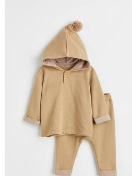 Худи H&M 62см бежевый 2910645920