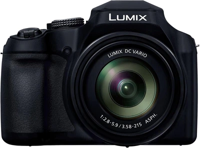 Бридж фотоаппарат Panasonic Lumix DC-FZ82D 18.1Мп / CMOS / 4K 30fps / 60Х зум / Wi-Fi / Черный + объектив Panasonic 20-1200 mm F2.8-5.9 Б/В