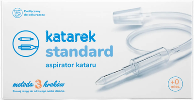Aspirator do nosa Katarek Standard od urodzenia (5999880412018)