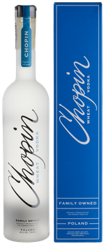Горілка Chopin Wheat Vodka 0.7 л 40% у подарунковій упаковці (5900640052566)