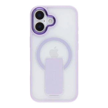 Чохол TPU+PC FlexGuard Magnetic Ring Stand для iPhone 16 Колір Purple