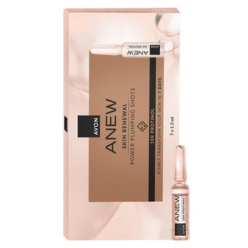 Оновлювальна сироватка для обличчя Avon Anew Skin Renewal в ампулах 7*1.3 ml
