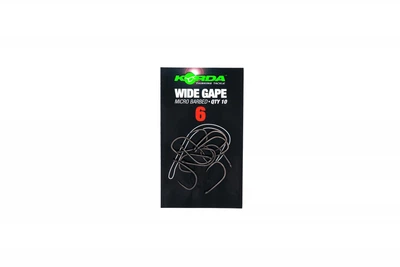 Гачки Korda Wide Gape №6 10шт (KWG6)