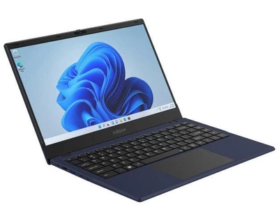 Ноутбук MAXCOM Office mBook14 Lite Plus (MB14LP_NAVY_BLUE), Intel Celeron N4020 / 14,1" / TN / RAM 4 ГБ / SSD 128 ГБ / Intel UHD Graphics 600 / Windows 11 Home / Синій
