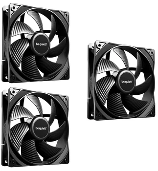 Комплект вентиляторов be quiet! PURE WINGS 3 120mm PWM 3 шт (BL141)