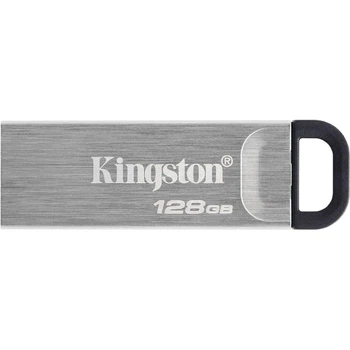 Флеш-накопитель Kingston USB3.2 128GB DataTraveler Kyson Silver/Black (DTKN/128GB)