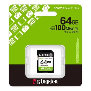 Карта памъяти 64GB SDXC Canvas Select Plus Gen3 10 0MB/s C10 UHS-I U1 V10 SDS3/64GB