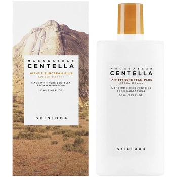 Ультралегкий сонцезахисний крем із центелою Skin1004 Madagascar Centella Air-Fit Suncream Plus SPF50 + PA + + + + 50 мл (8809576261301)
