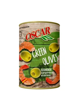 Оливки фаршировані креветками Oscar 300 г