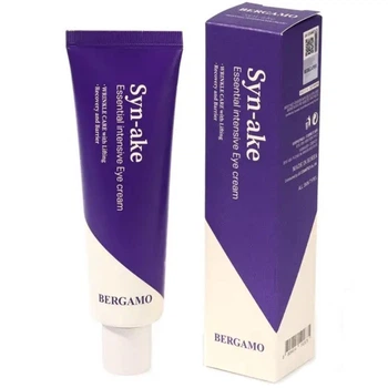 Крем для глаз со змеиным пептидом Bergamo Syn-ake Essential Intensive Eye Cream, 100 мл (8809414192675)