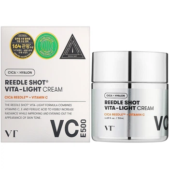 Серум-бустер з мікроголками (100) та вітаміном С VT Cosmetics Vita Light Reedle Shot 100 50 мл (8803463007119)