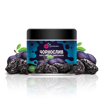 Чернослив, пюре замороженное без сахара YaGurman, 500г
