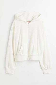 Жіноча толстовка H&M 210276-3 S(165/88) білий (2102760003)
