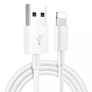 Кабель для зарядки iPhone USB - Lightning 1A 1метр. Зарядный зарядка провод шнур на Apple айфон лайтнинг FG73F
