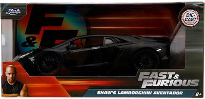 Pojazd Simba Jada F&Fs Lamborghini Aventad Czarny (4006333099625)