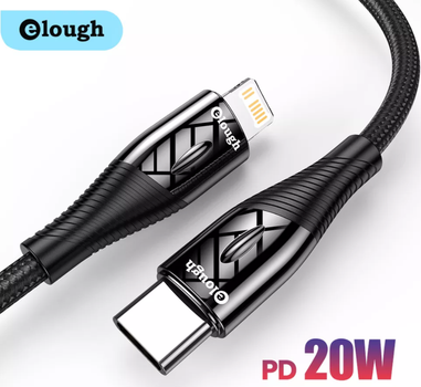 Кабель для быстрой зарядки iPhone PD Type-C - Lightning 1м. Зарядный зарядка провод шнур на айфон лайтнинг J1B