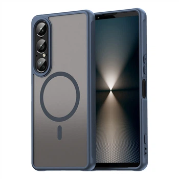 Чохол Lenuo Magnetic для Sony Xperia 1 VII Blue
