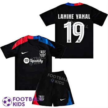 Детская футбольная форма LAMINE YAMAL 19 Барселона 2025 Training Black 155-165 см (set3597-124967-4)