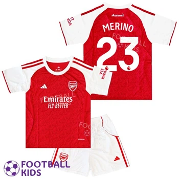 Детская футбольная форма MERINO 23 Арсенал Home 2025-2026 145-155 см (set4475-132926-4)