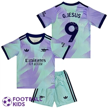 Детская футбольная форма G.JESUS 9 Арсенал 2024-2025 Third 145-155 см (set3599-131511-4)