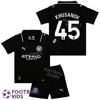 Дитяча футбольна форма KHUSANOV 45 Манчестер Сіті 2026 Away 125-135 см (set44561-131223-4)